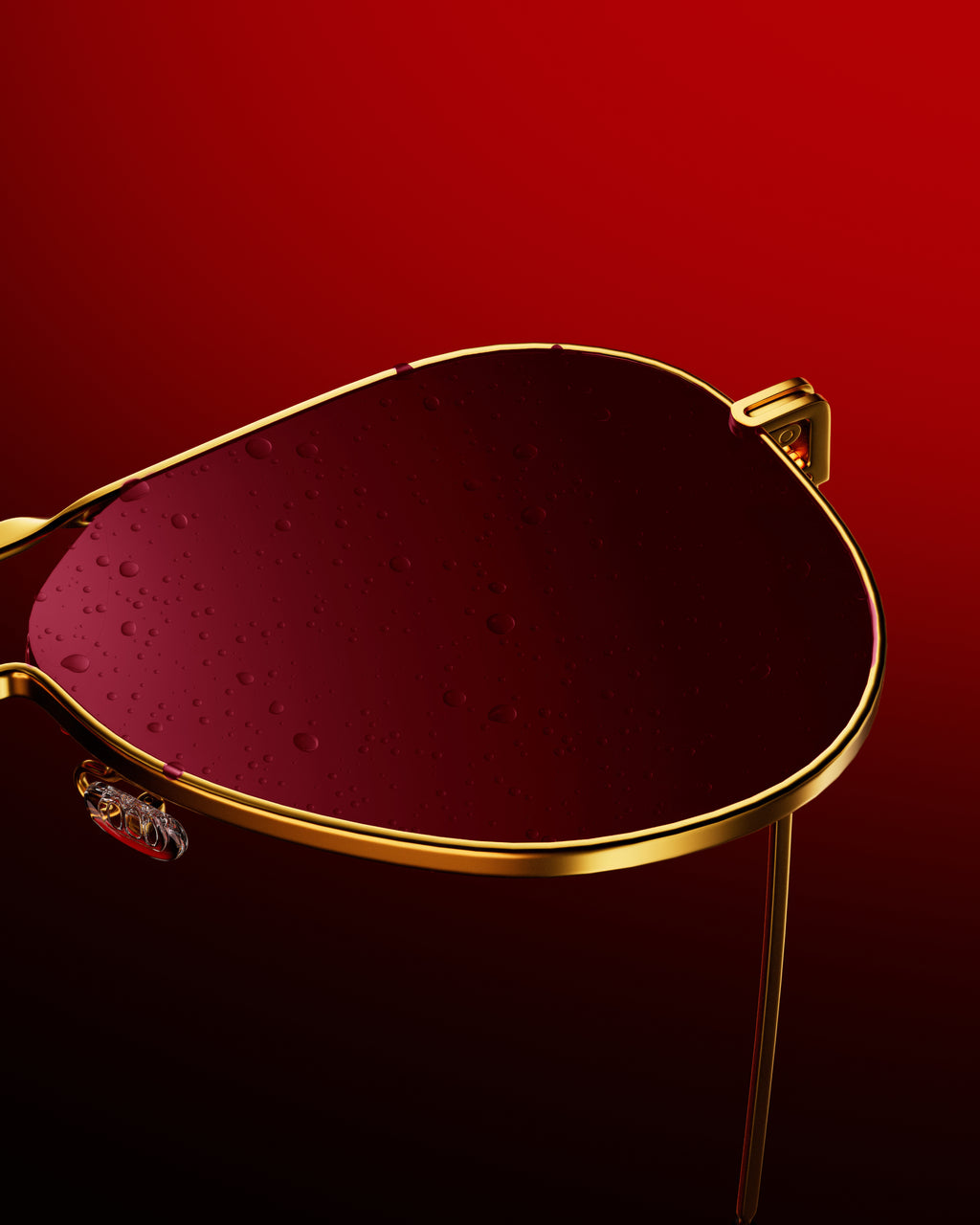 AVX - مطلية ذهب عيار 18 | لون نبيذي