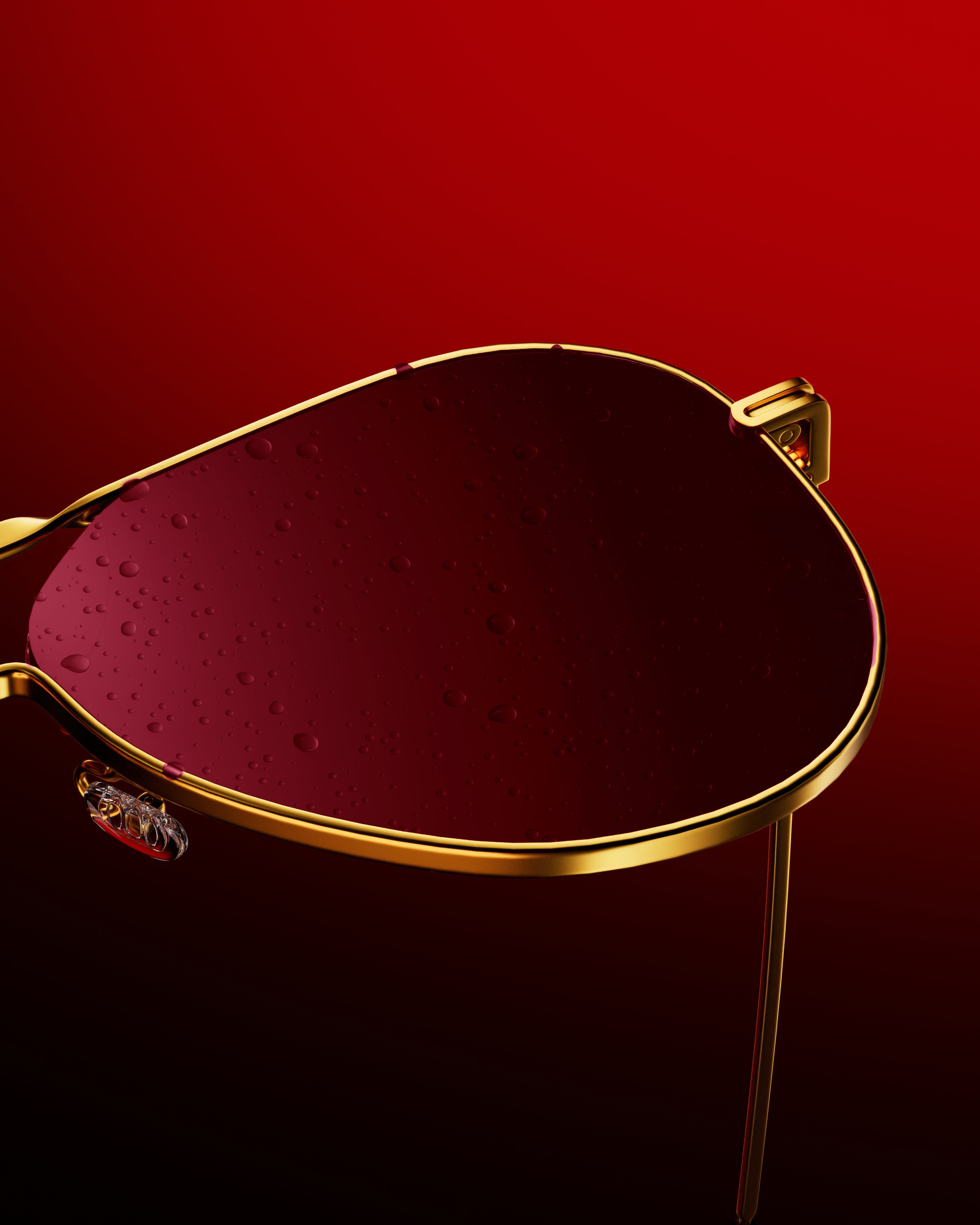 AVX - مطلية ذهب عيار 18 | لون نبيذي