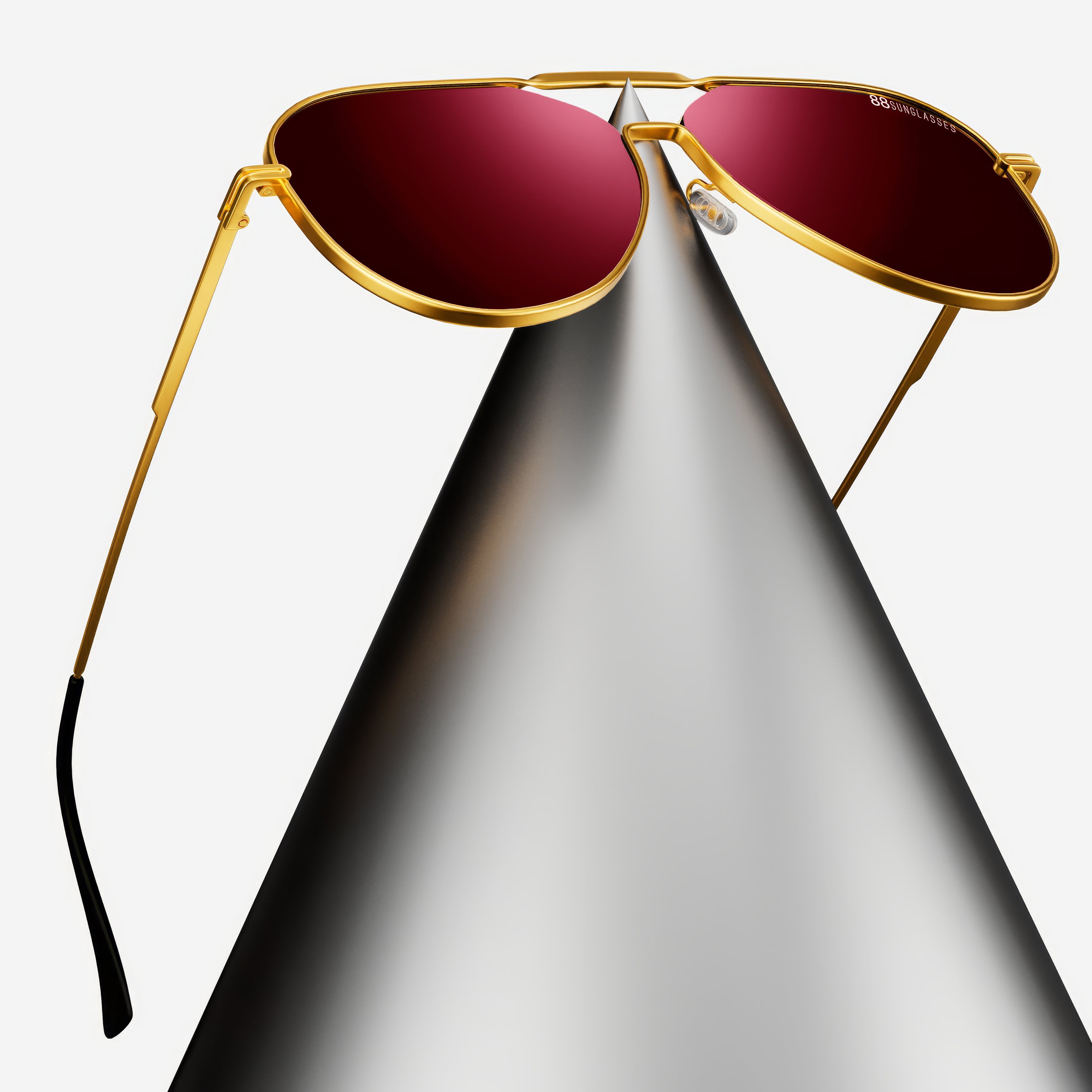 AVX - مطلية ذهب عيار 18 | لون نبيذي