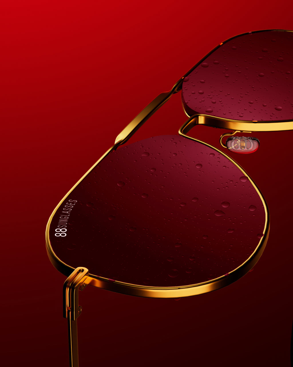 AVX - مطلية ذهب عيار 18 | لون نبيذي