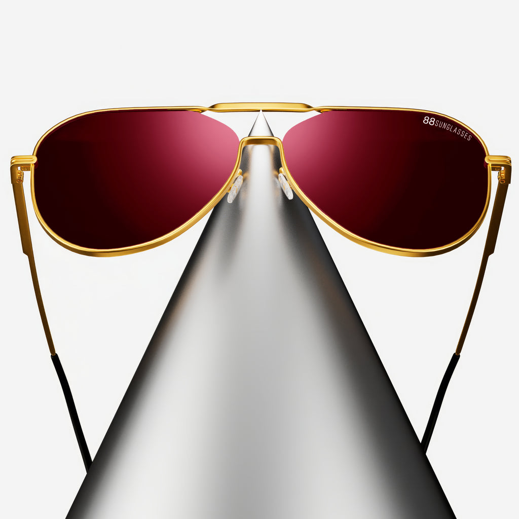 AVX - مطلية ذهب عيار 18 | لون نبيذي