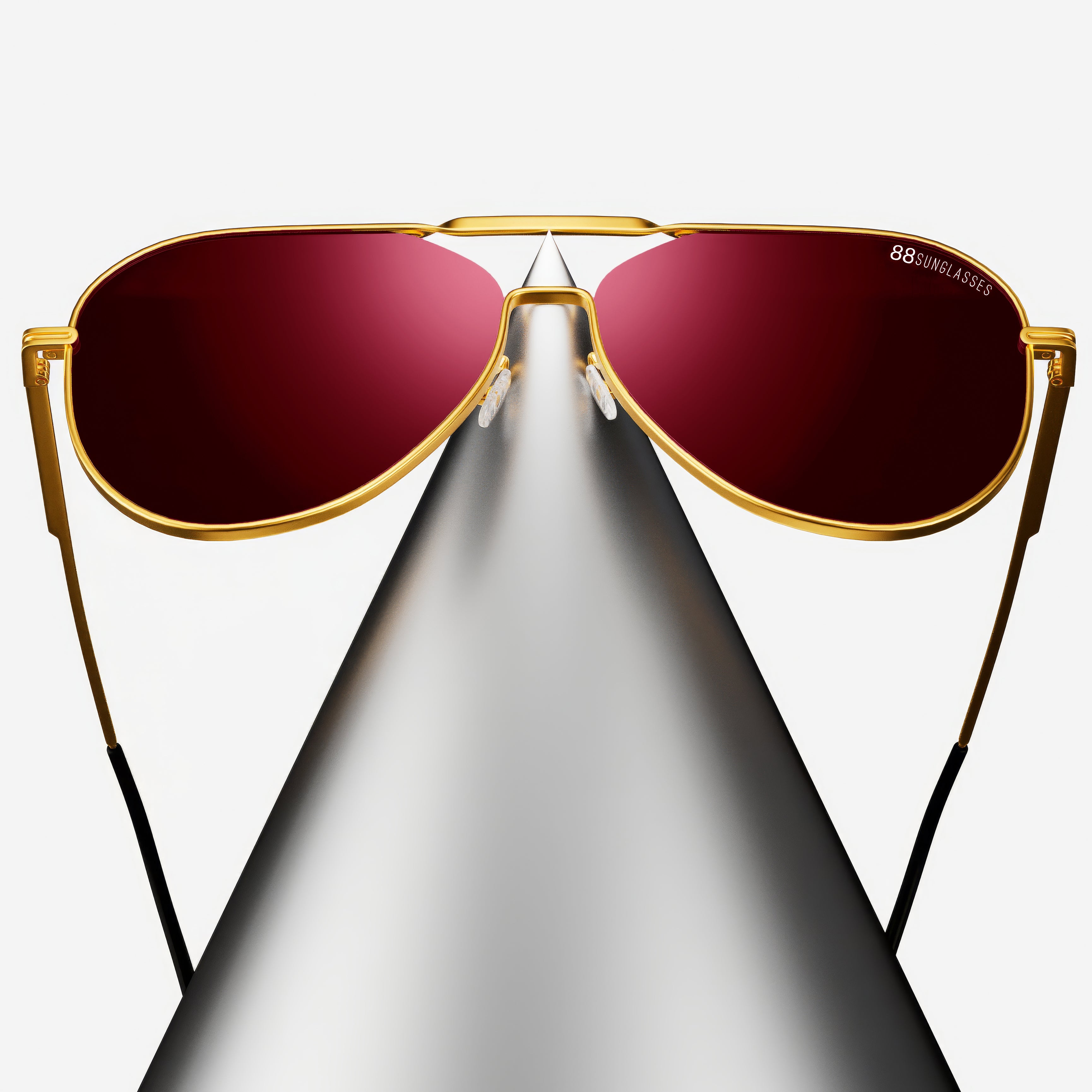 AVX - مطلية ذهب عيار 18 | لون نبيذي