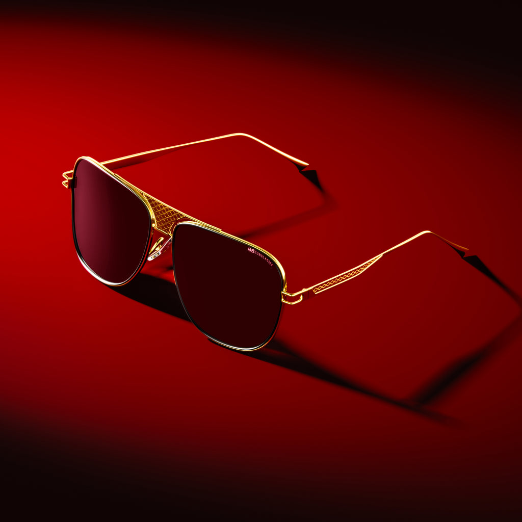 Figo -  مطلية ذهب عيار 18 | لون نبيذي