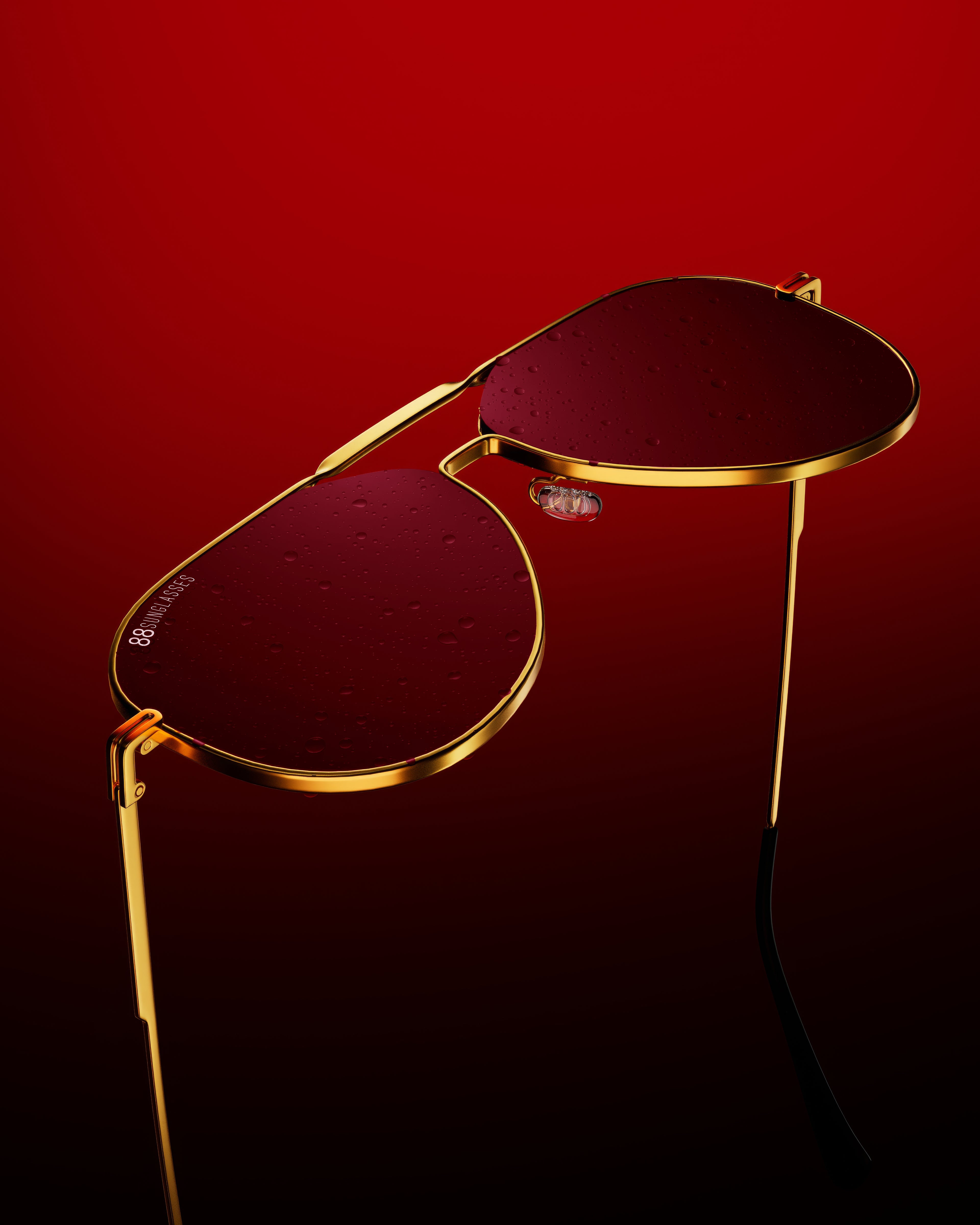 AVX - مطلية ذهب عيار 18 | لون نبيذي