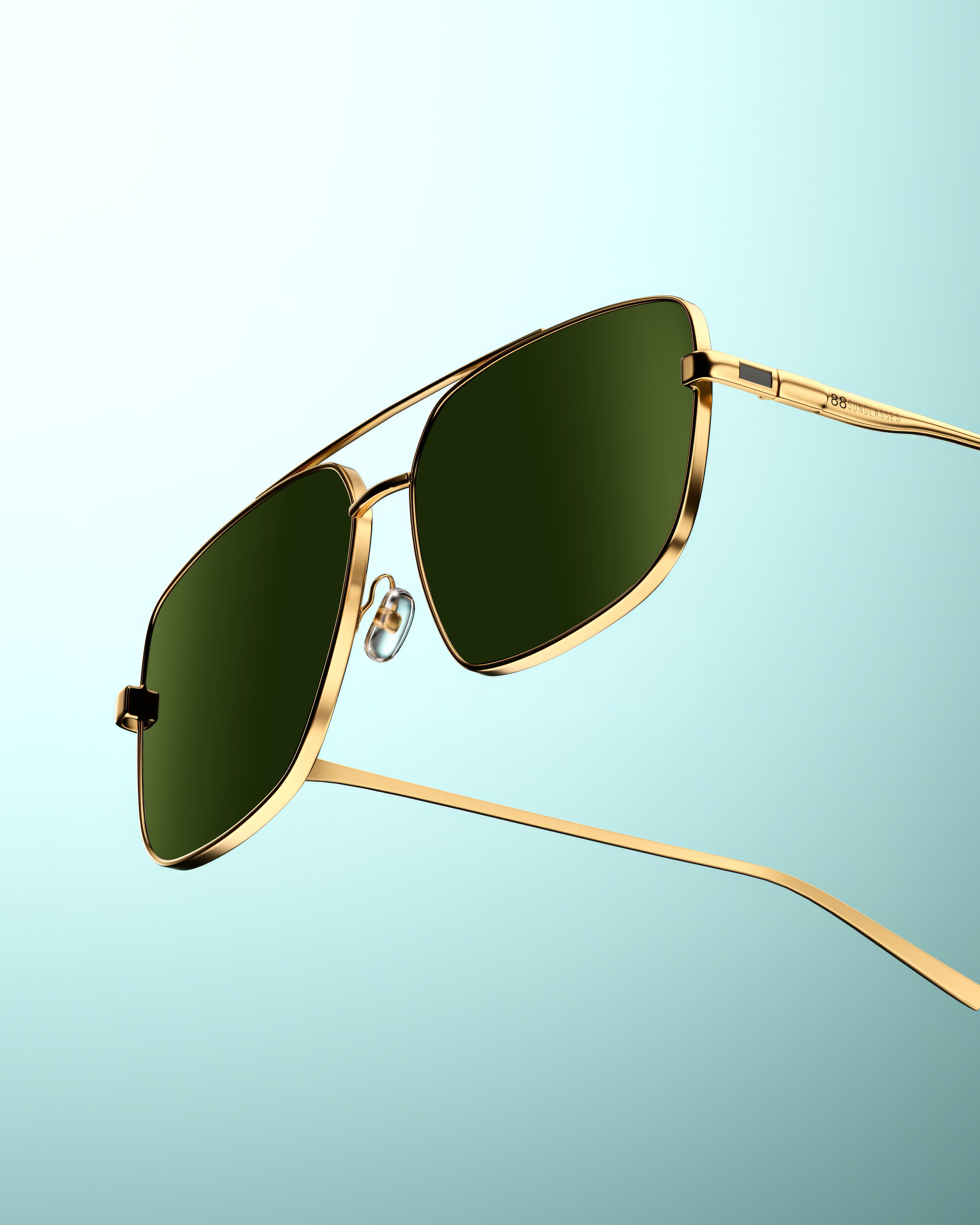 Olgo -  مطلية ذهب عيار 18 | لون زيتوني