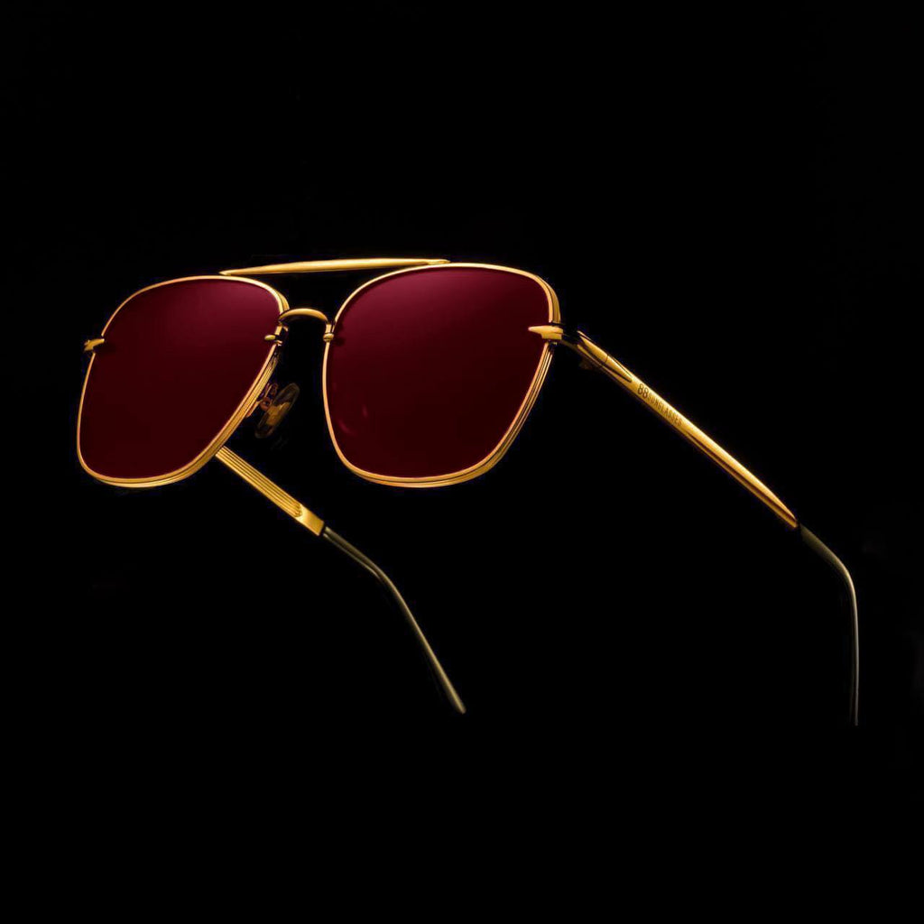 Baka - مطلية ذهب عيار 18 | لون نبيذي