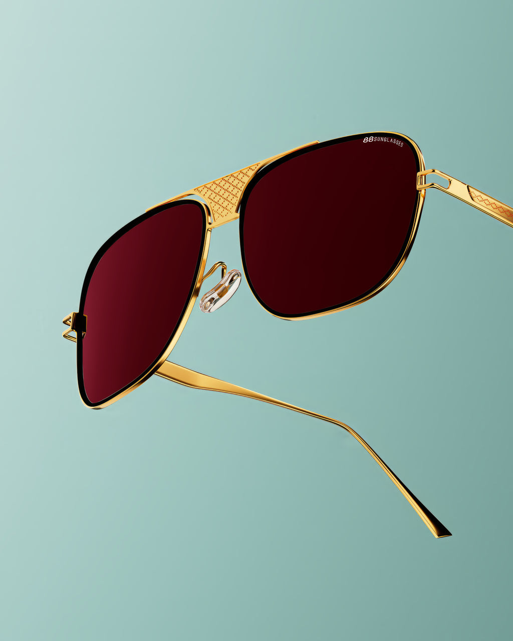 Figo -  مطلية ذهب عيار 18 | لون نبيذي