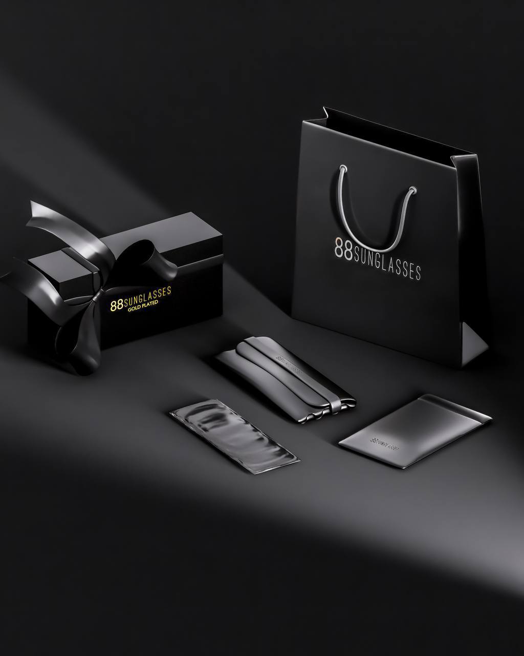 C-100 -  مطلية ذهب عيار 18 | لون اسود