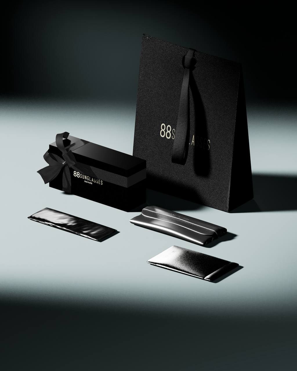 Luxury of dessert - مطلية ذهب عيار 18 | لون اسود